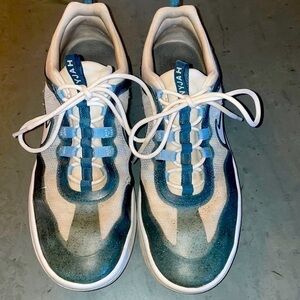 Nike SB Nyjah Free 2 Ash Green & White  Skate Shoes. Size 10.5